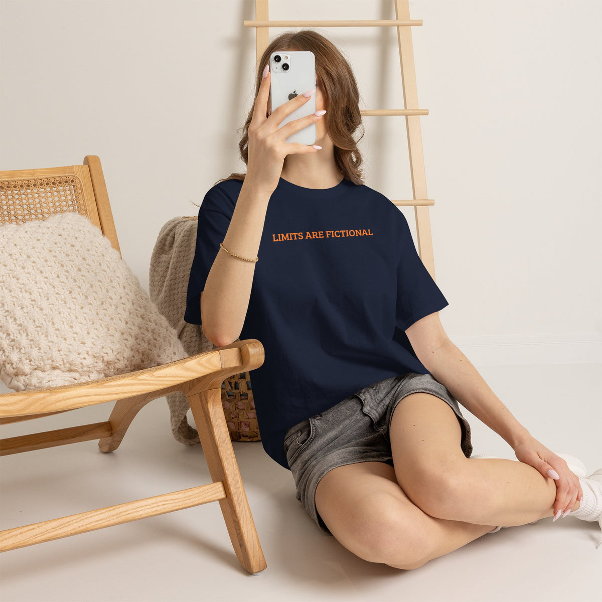 Limits Are Fictional, Motivation, Unisex Heavy Cotton Tee