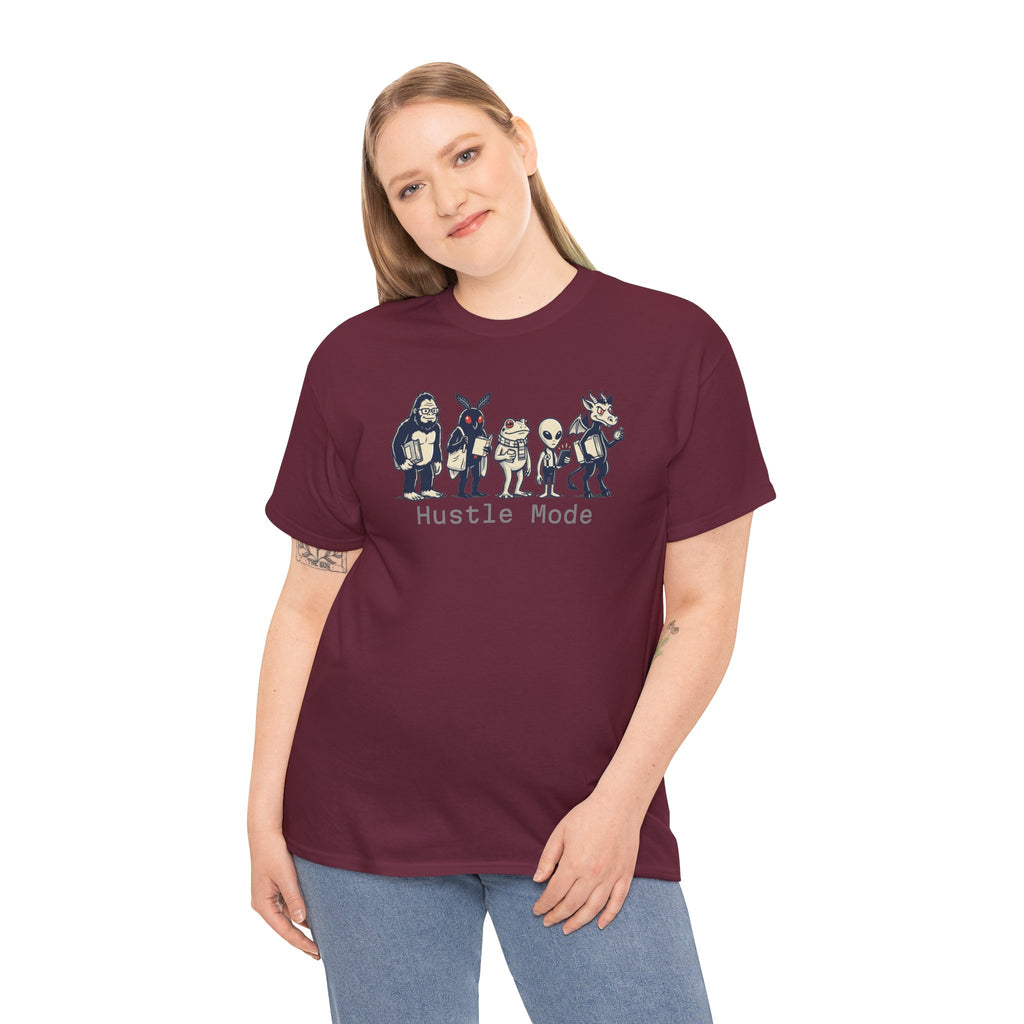 Hustle Mode Character Graphic T-Shirt