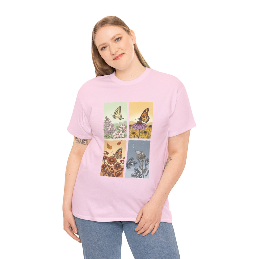 Botanical Butterfly Garden T-Shirt
