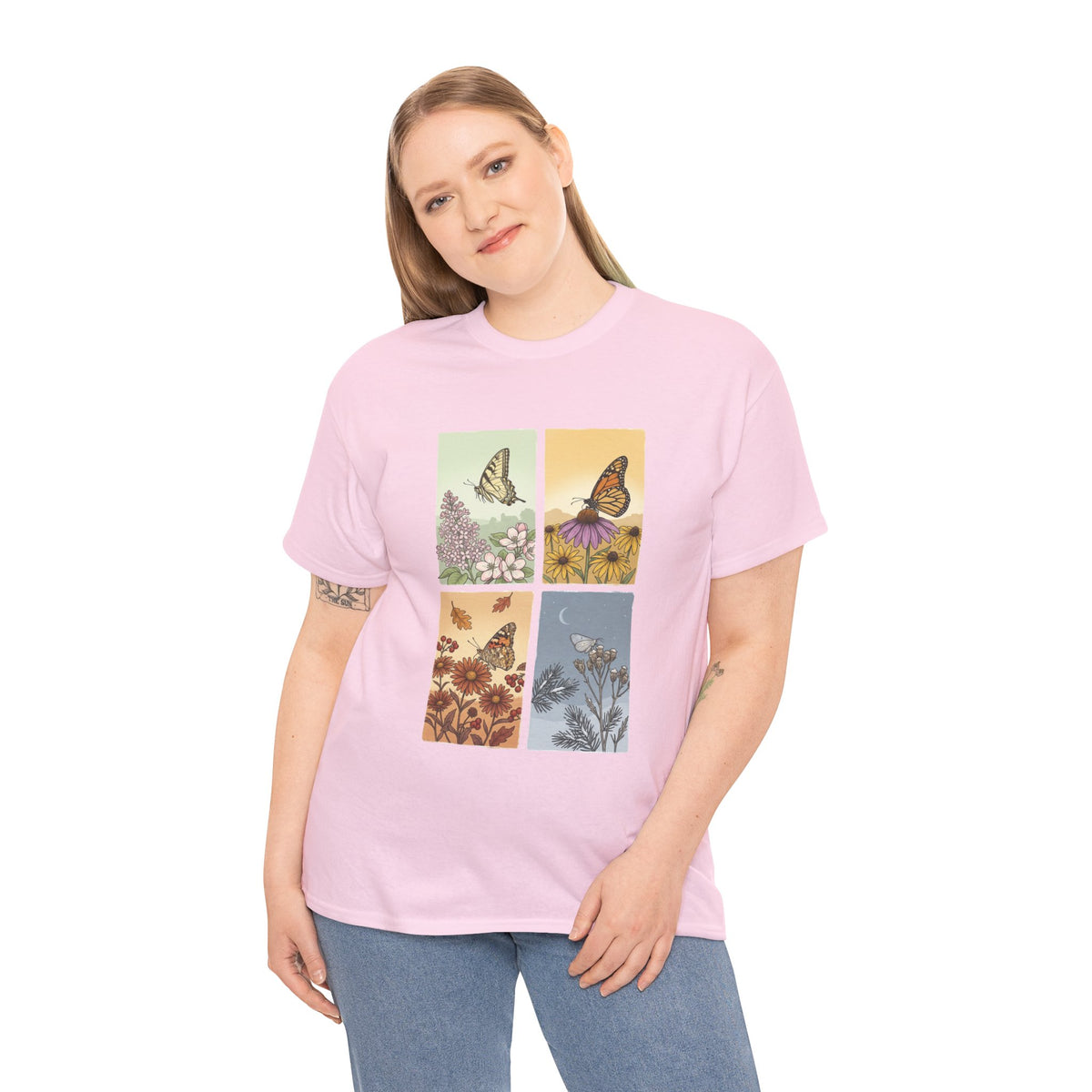 Botanical Butterfly Garden T-Shirt