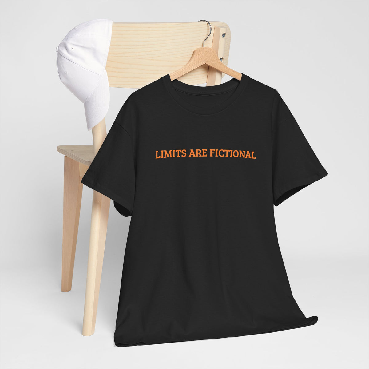 Limits Are Fictional, Motivation, Unisex Heavy Cotton Tee