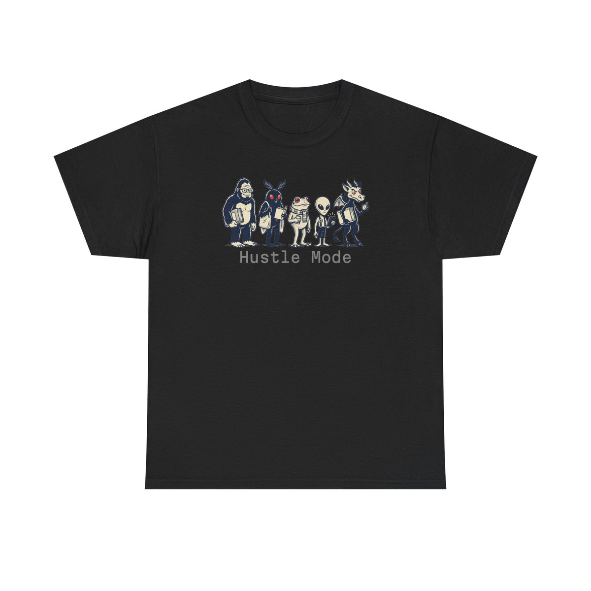 Hustle Mode Character Graphic T-Shirt
