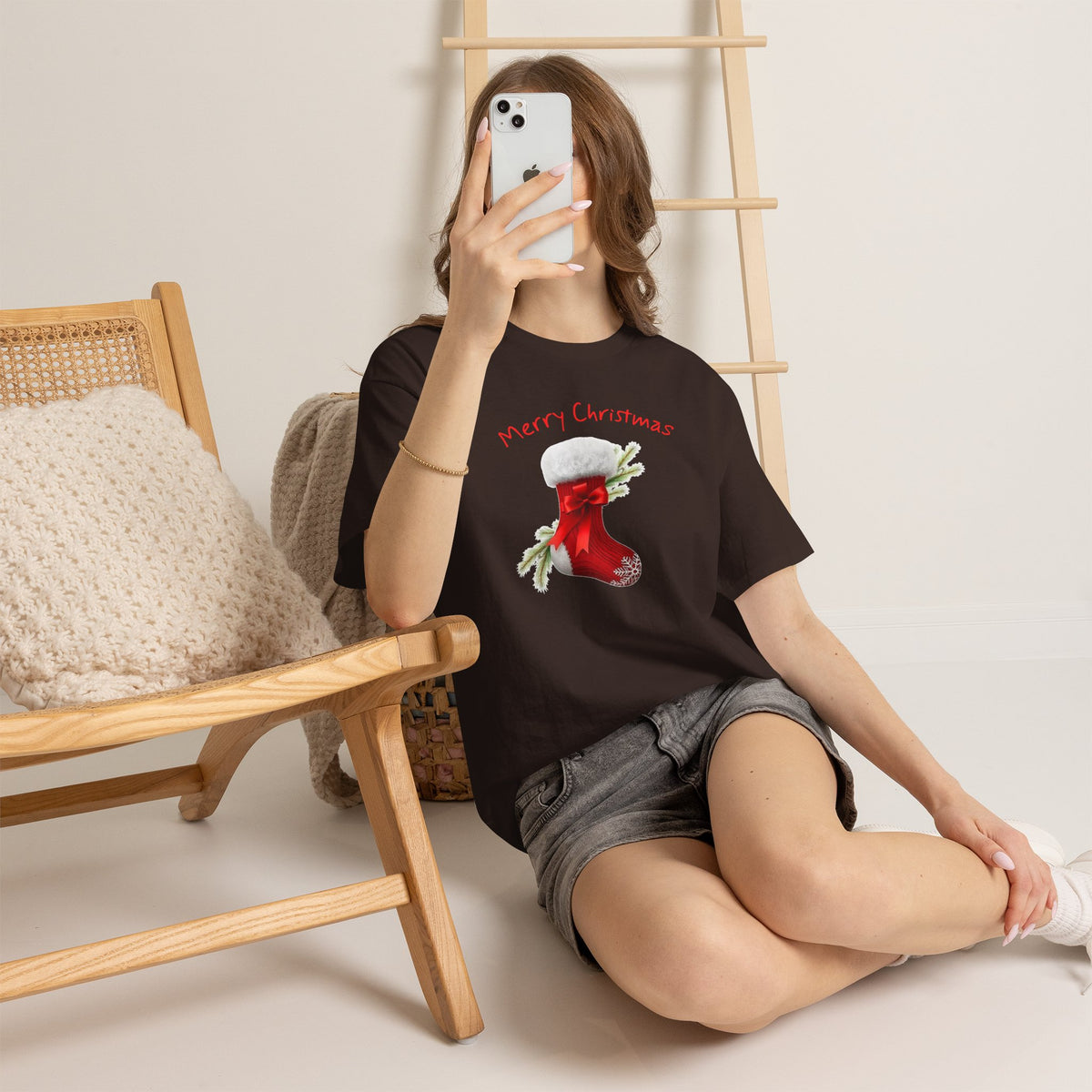Holiday Stalking, Merry Christmas, Unisex Heavy Cotton Tee