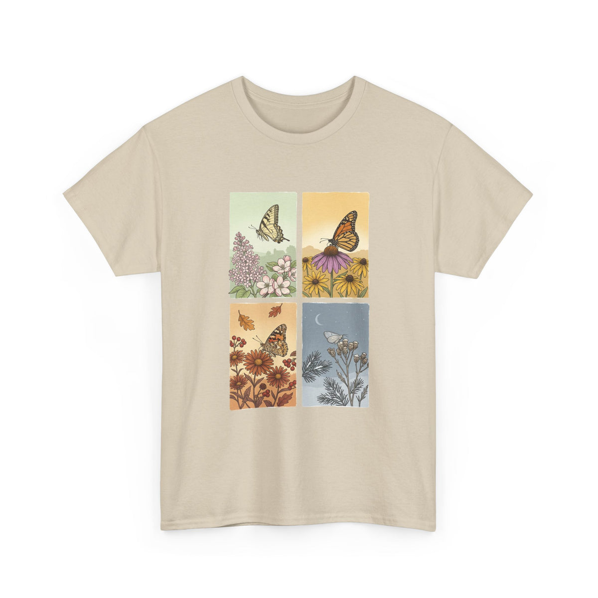 Botanical Butterfly Garden T-Shirt