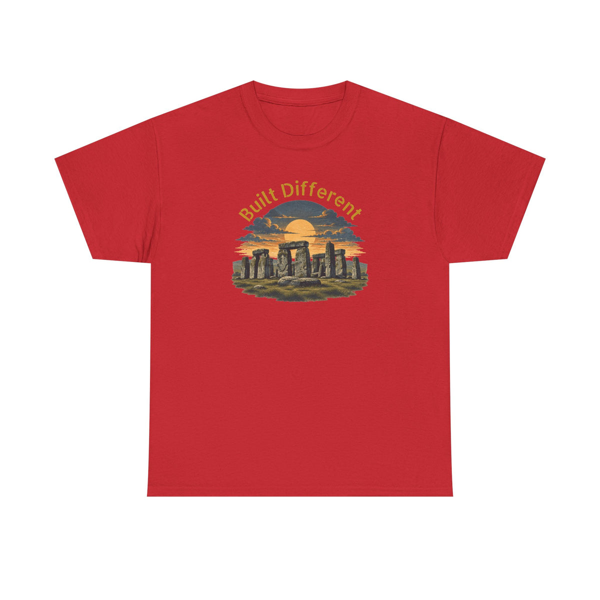 Built Different, Unisex Heavy Cotton Tee