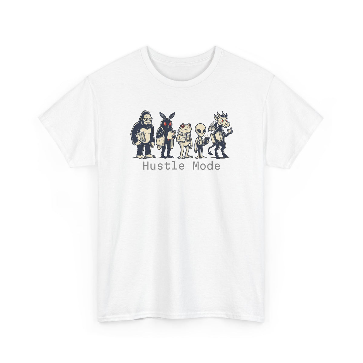 Hustle Mode Character Graphic T-Shirt