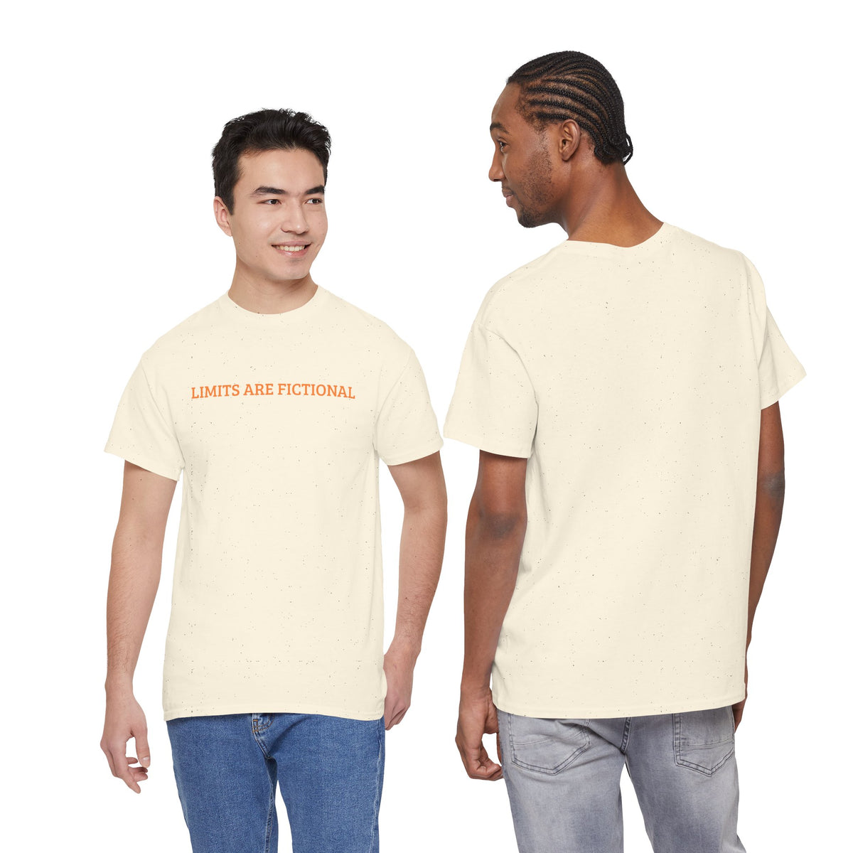 Limits Are Fictional, Motivation, Unisex Heavy Cotton Tee
