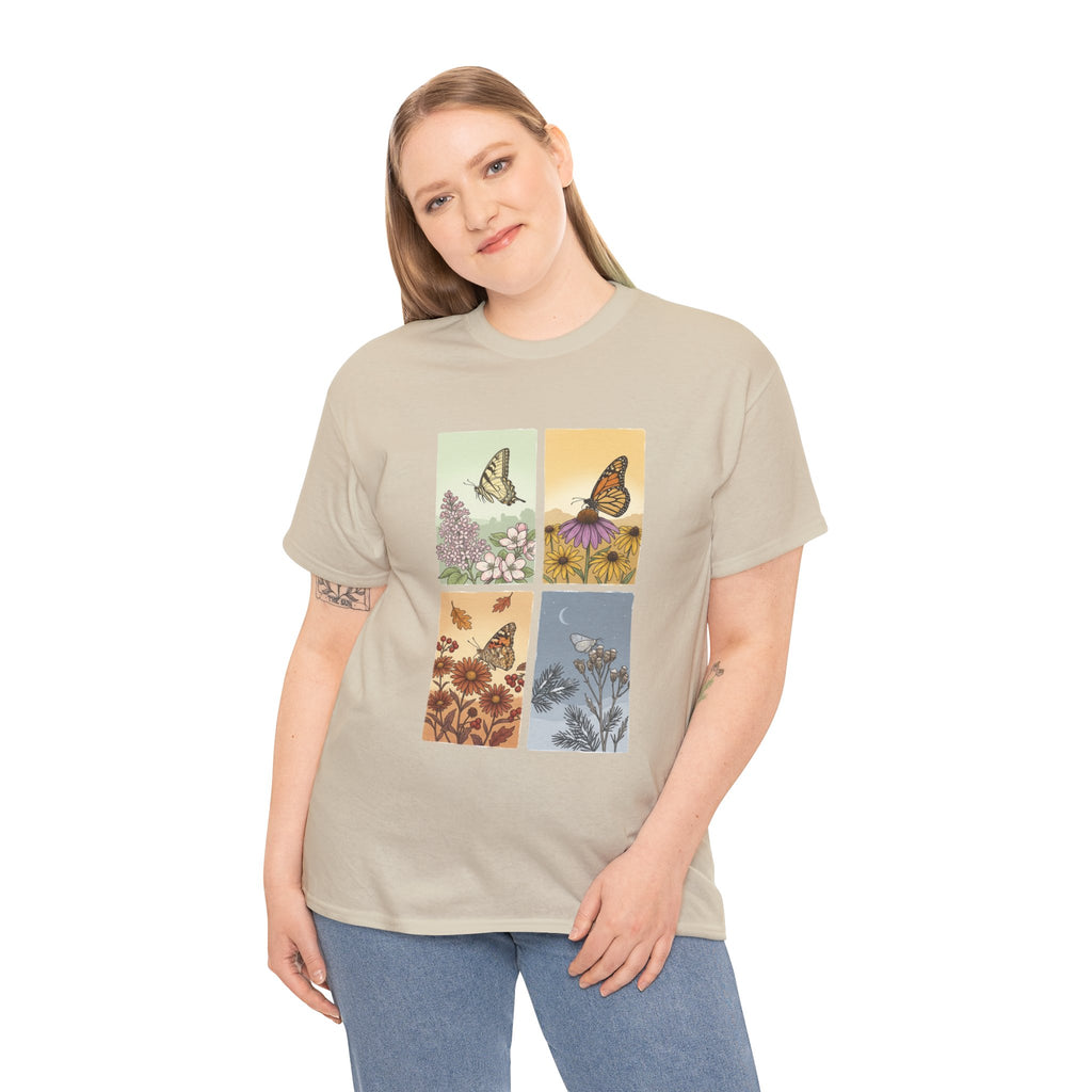 Botanical Butterfly Garden T-Shirt