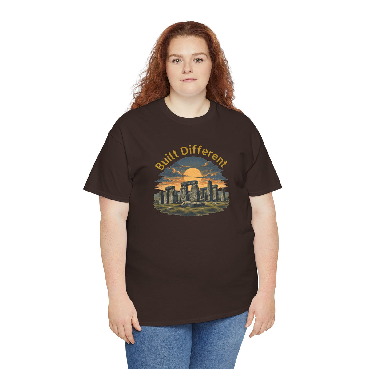 Built Different, Unisex Heavy Cotton Tee