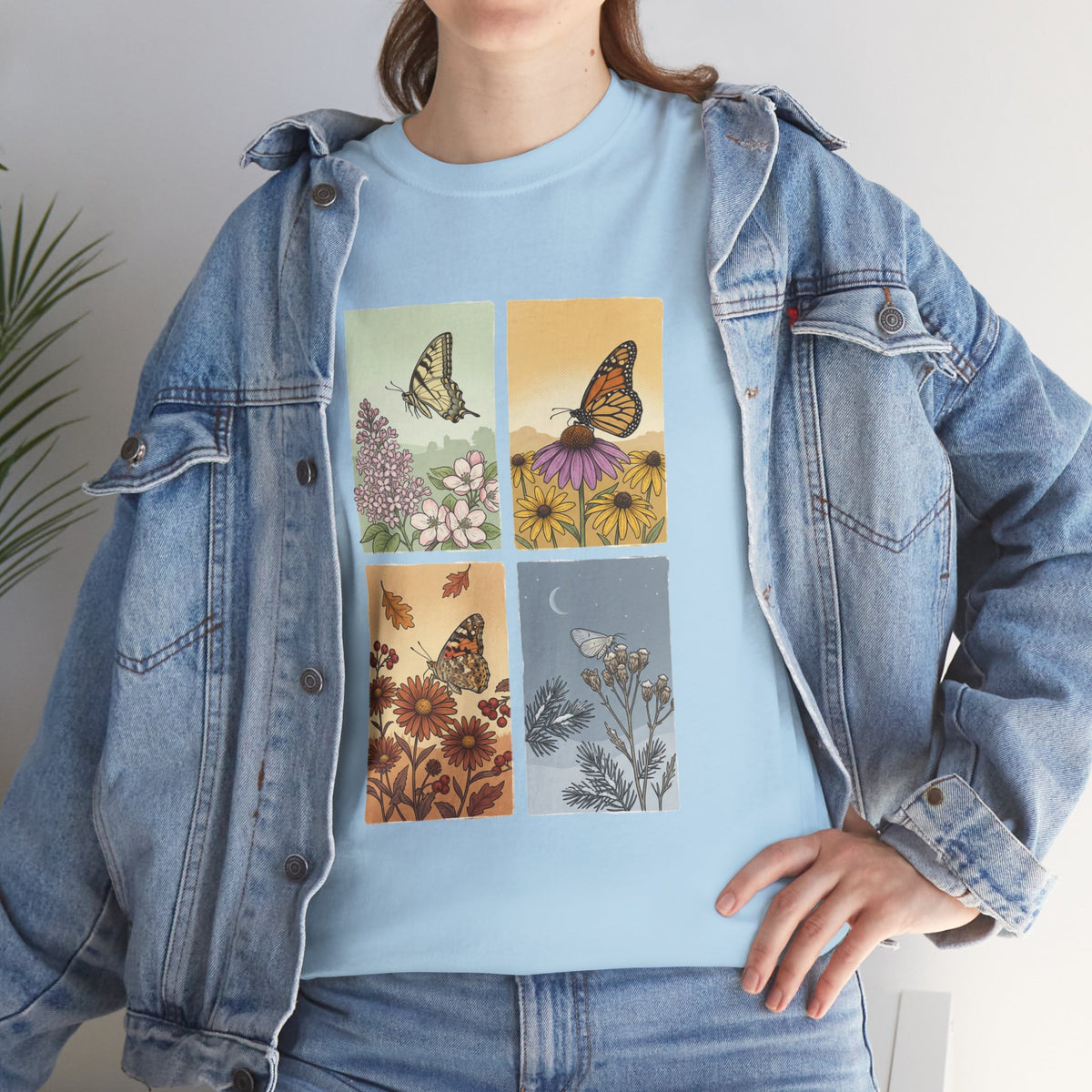 Botanical Butterfly Garden T-Shirt