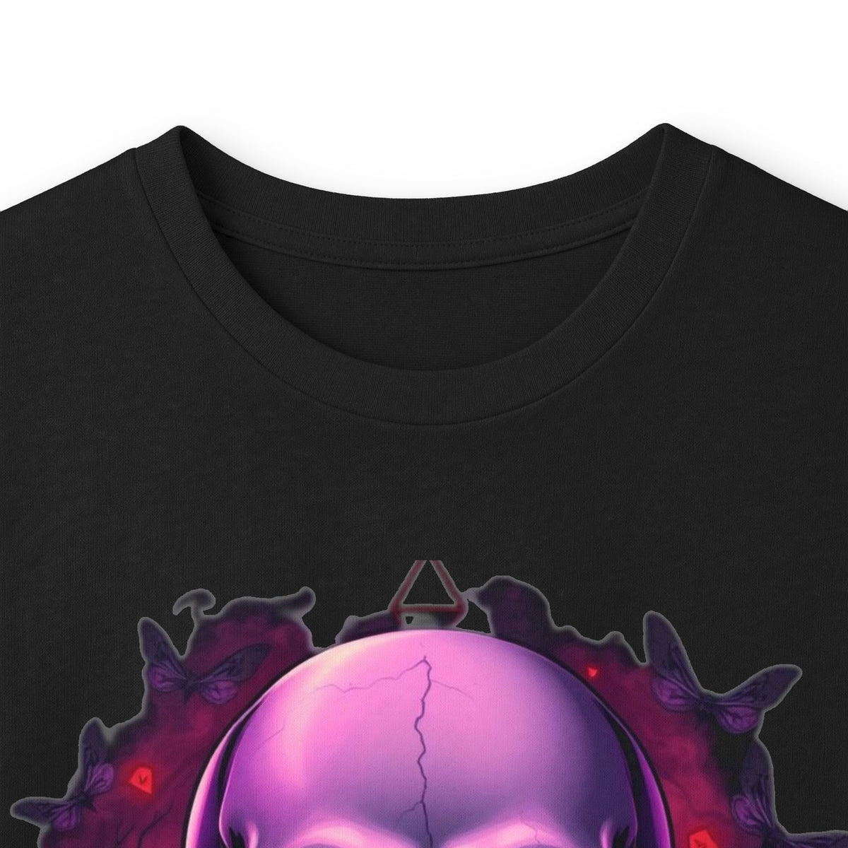 Purple Skull Halloween Long Sleeve Tee