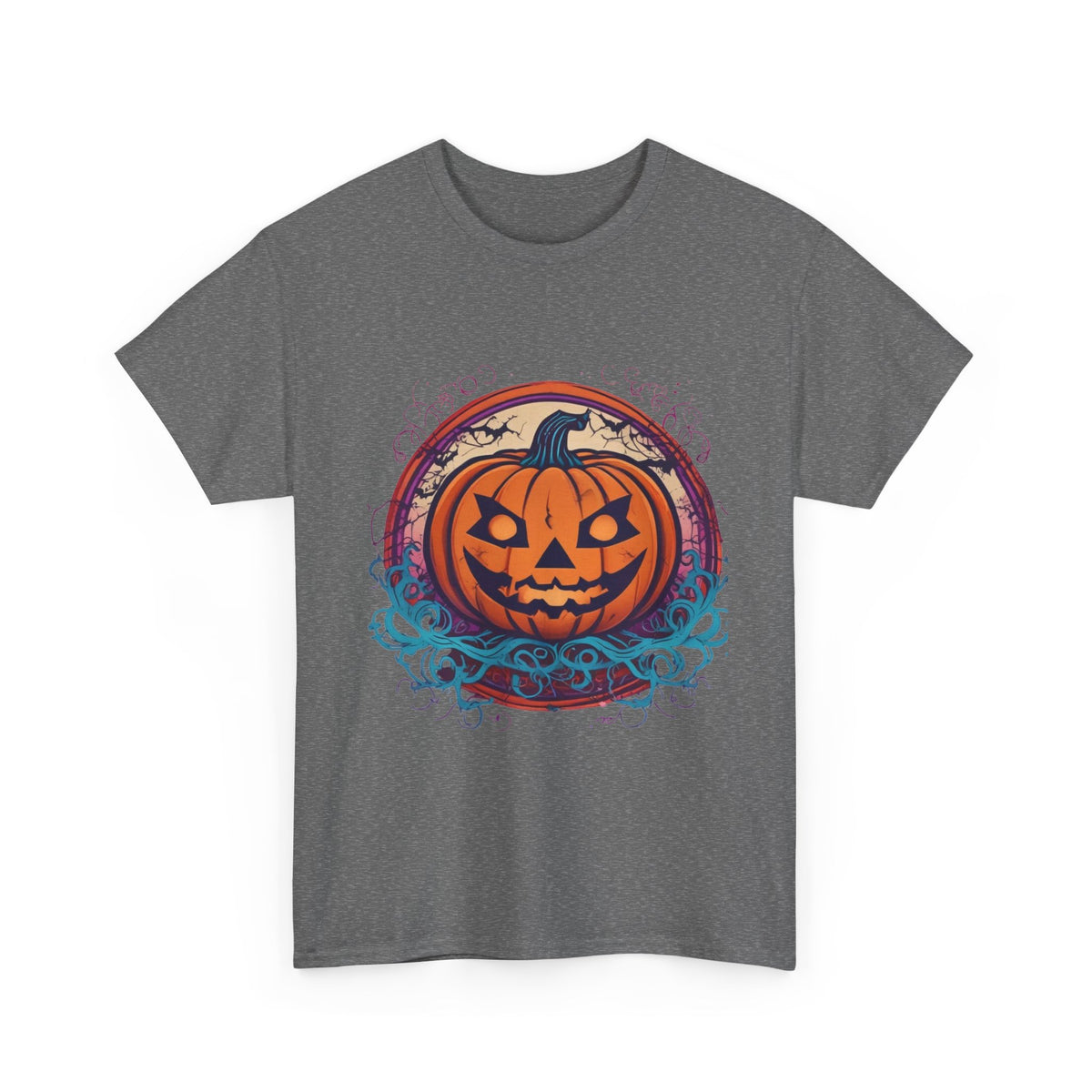 Halloween Jack-O-Lantern Heavy Cotton Tee