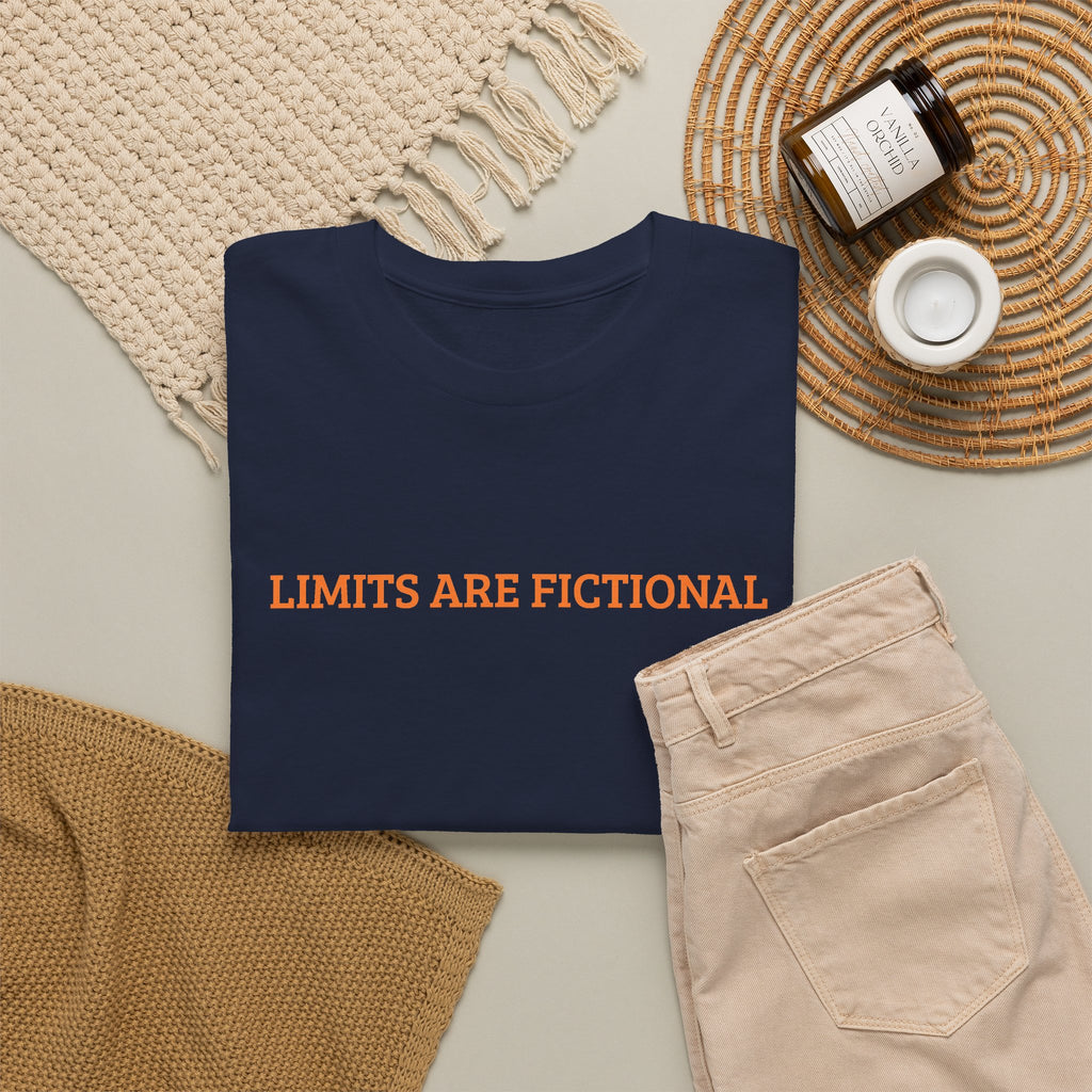 Limits Are Fictional, Motivation, Unisex Heavy Cotton Tee
