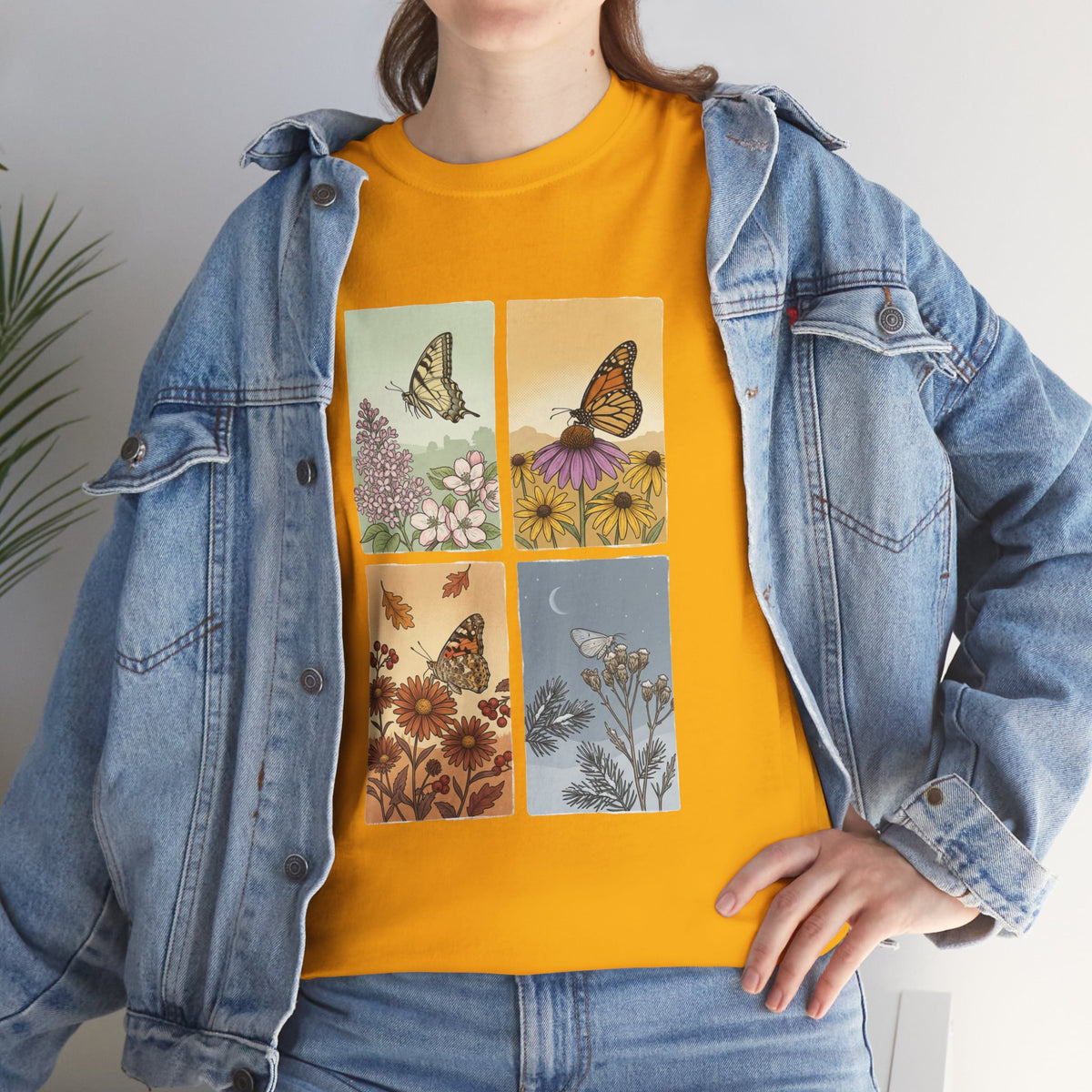 Botanical Butterfly Garden T-Shirt