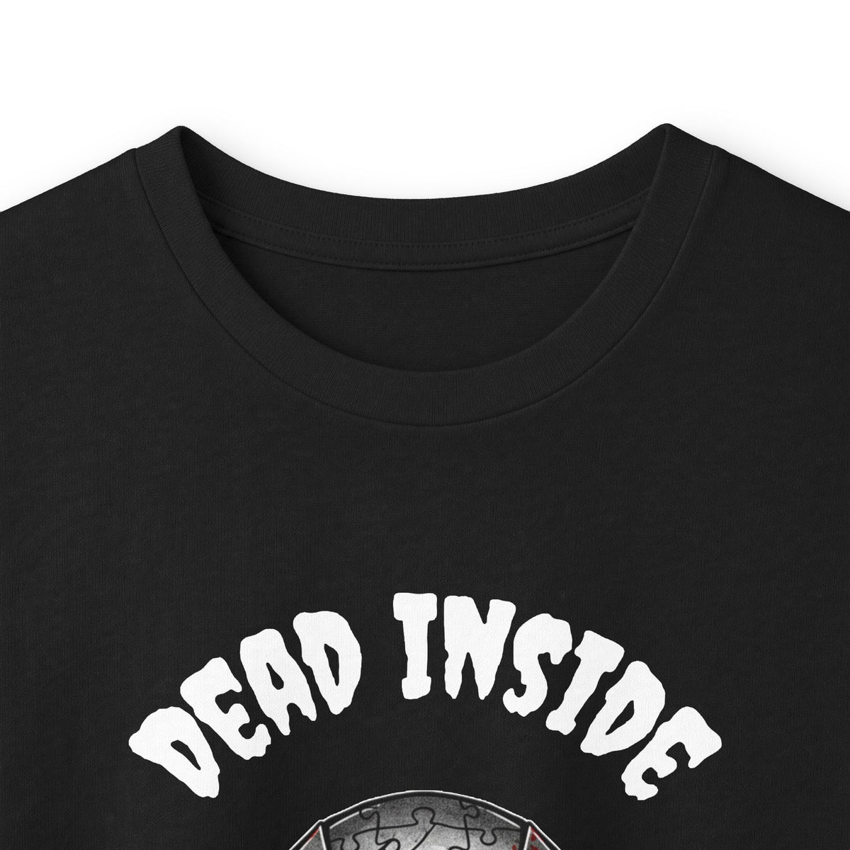 Dark Puzzle Skull Halloween Long Sleeve T-Shirt – Stay Weird Goods