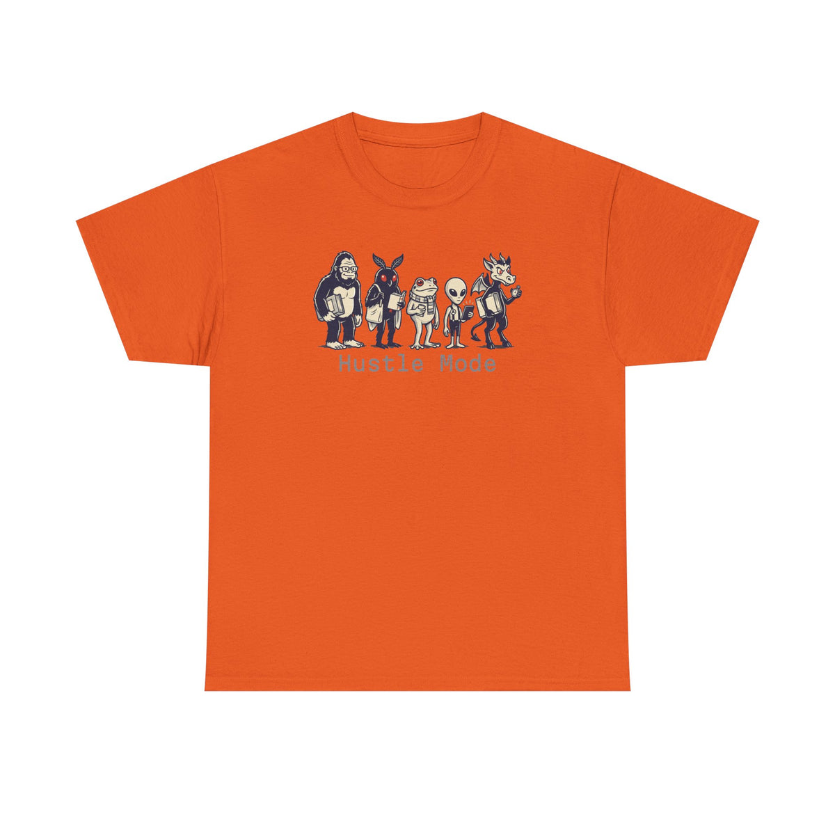 Hustle Mode Character Graphic T-Shirt