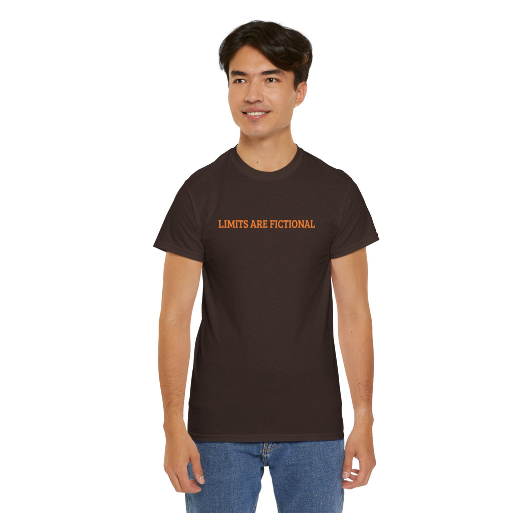 Limits Are Fictional, Motivation, Unisex Heavy Cotton Tee