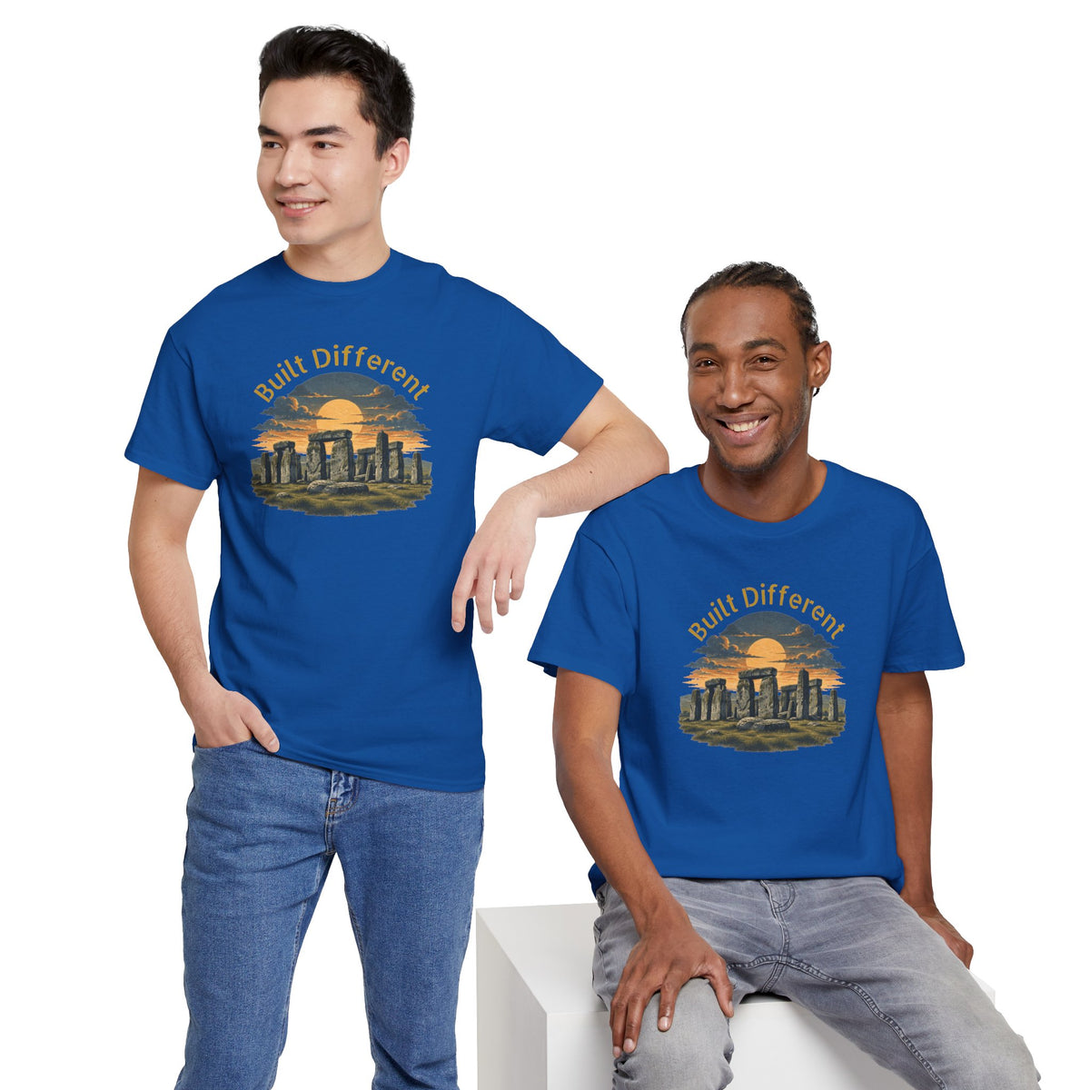 Built Different, Unisex Heavy Cotton Tee