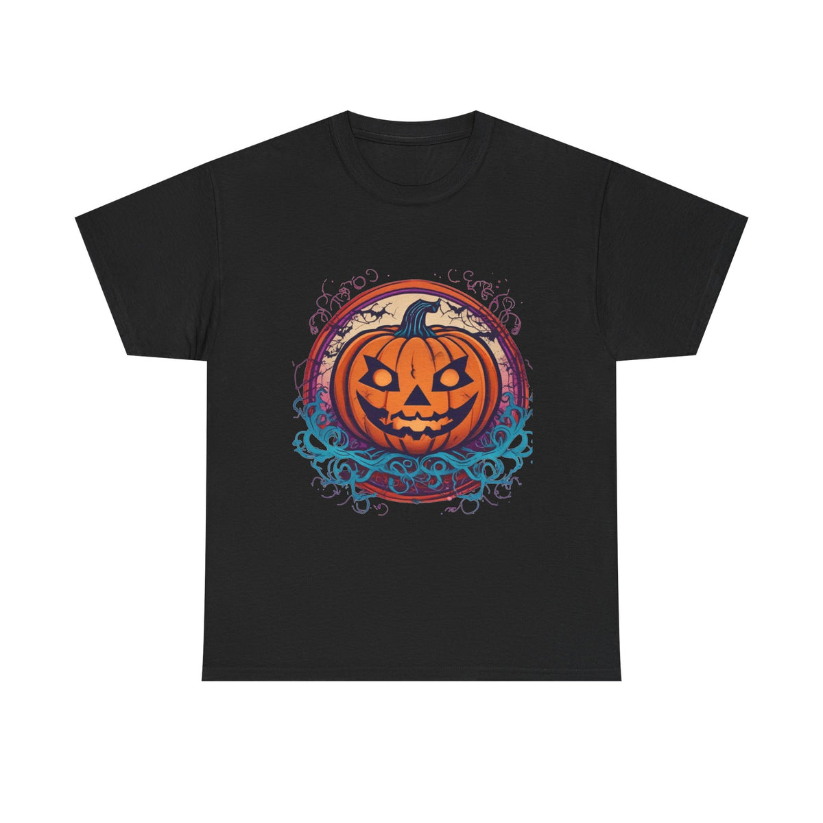Halloween Jack-O-Lantern Heavy Cotton Tee