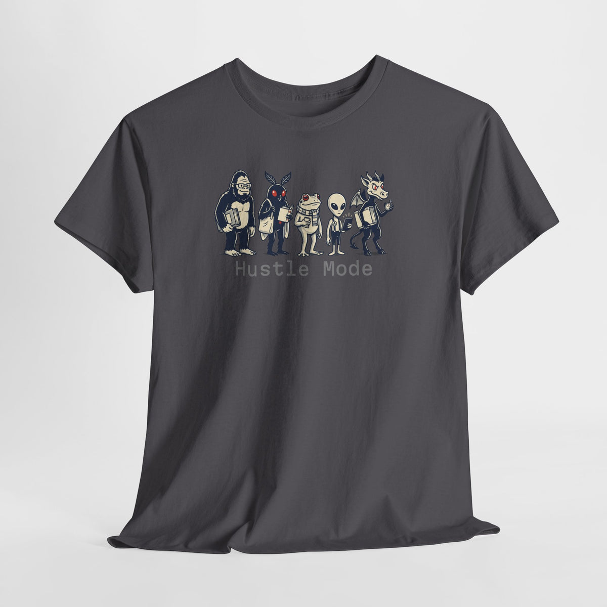 Hustle Mode Character Graphic T-Shirt