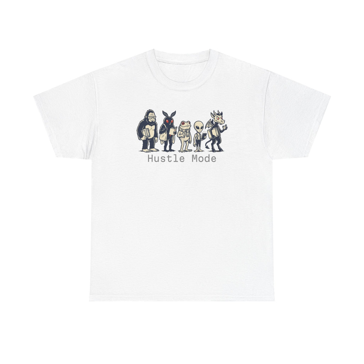 Hustle Mode Character Graphic T-Shirt