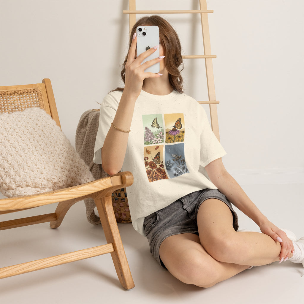 Botanical Butterfly Garden T-Shirt