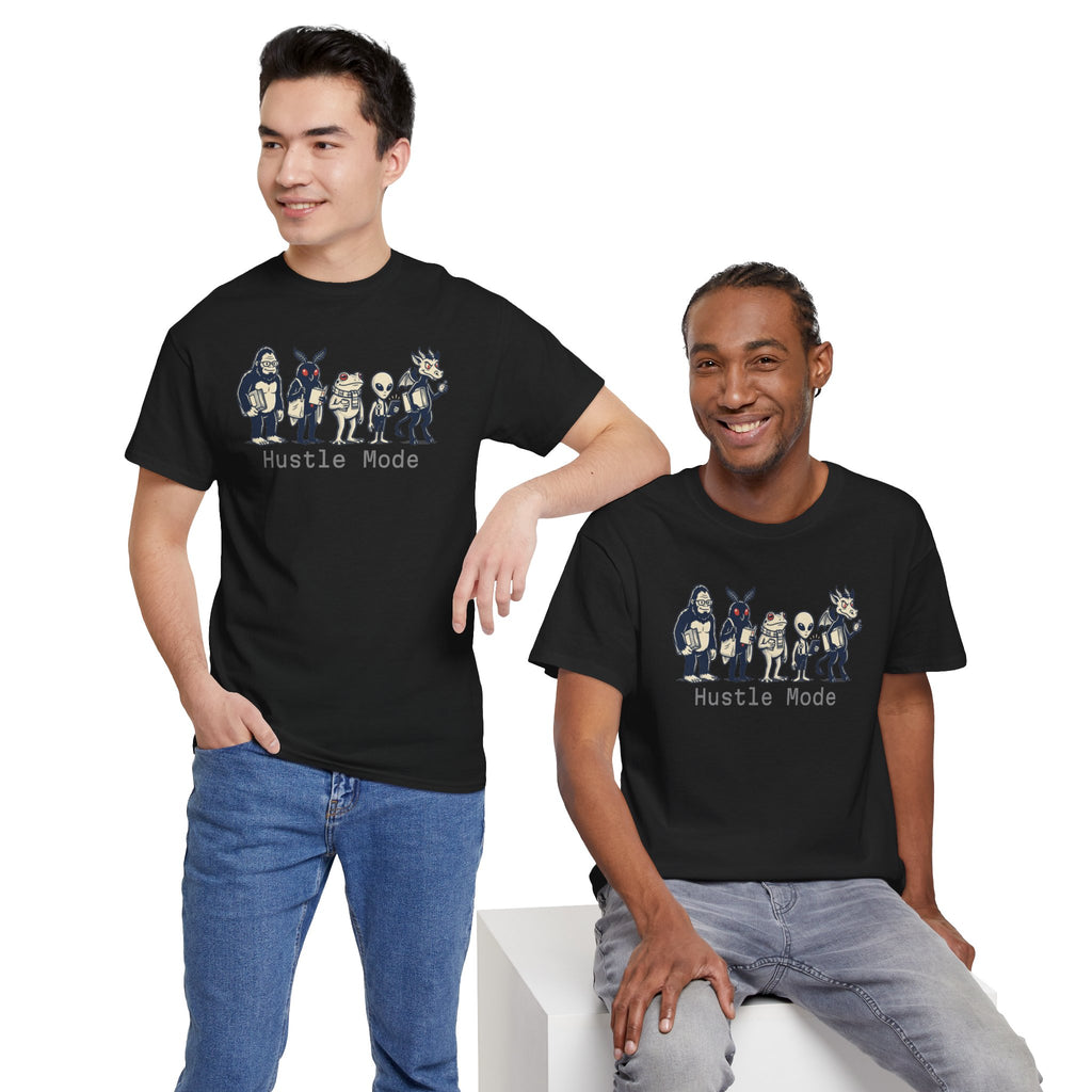 Hustle Mode Character Graphic T-Shirt