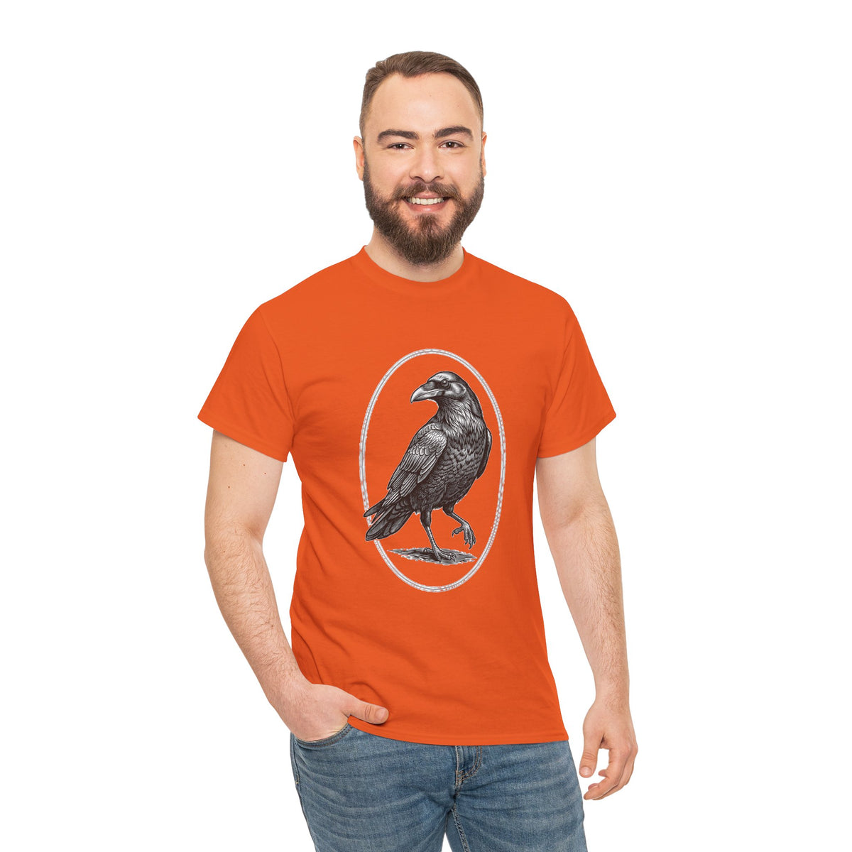 Raven Illustration T-Shirt