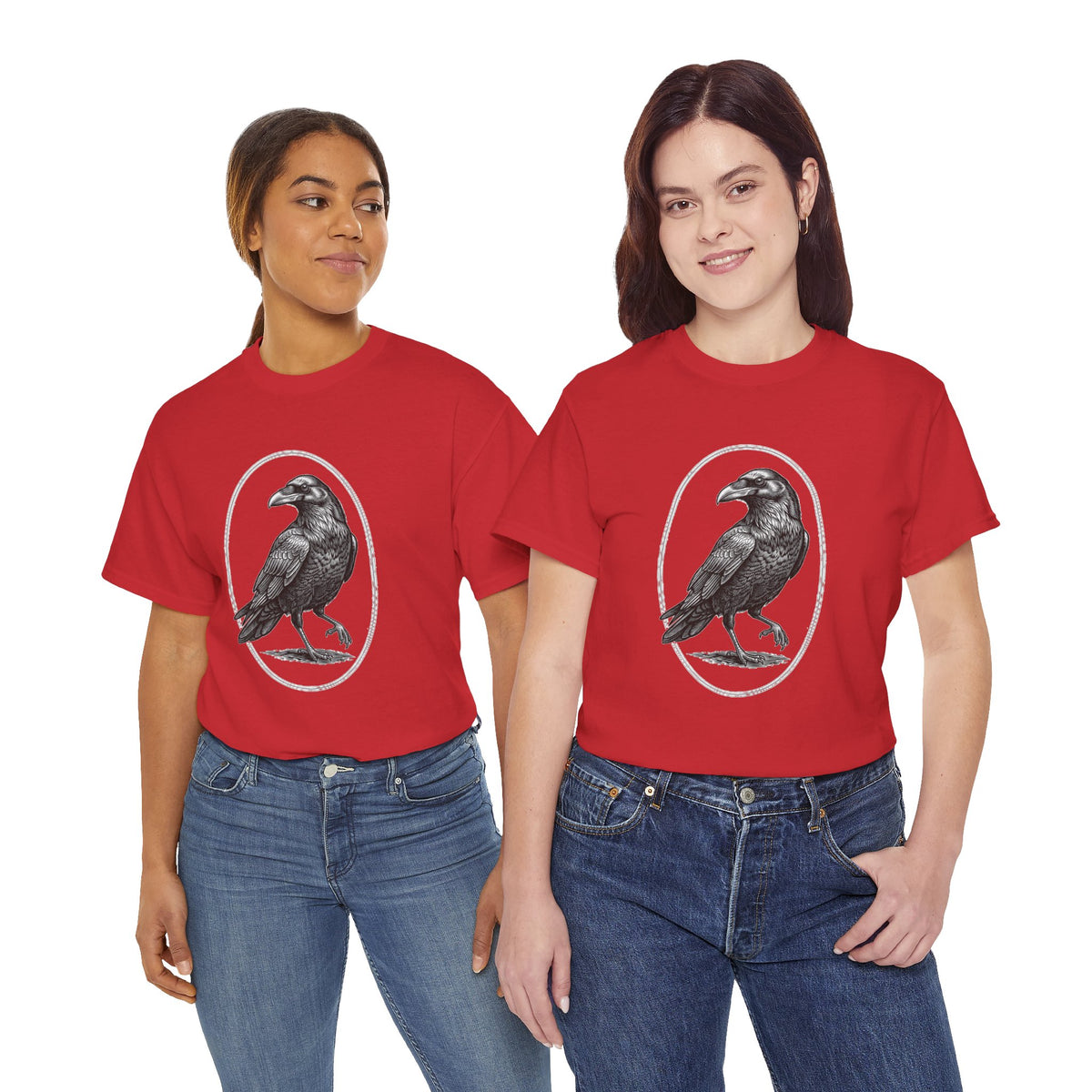 Raven Illustration T-Shirt
