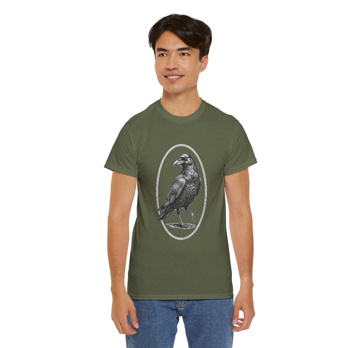 Raven Illustration T-Shirt