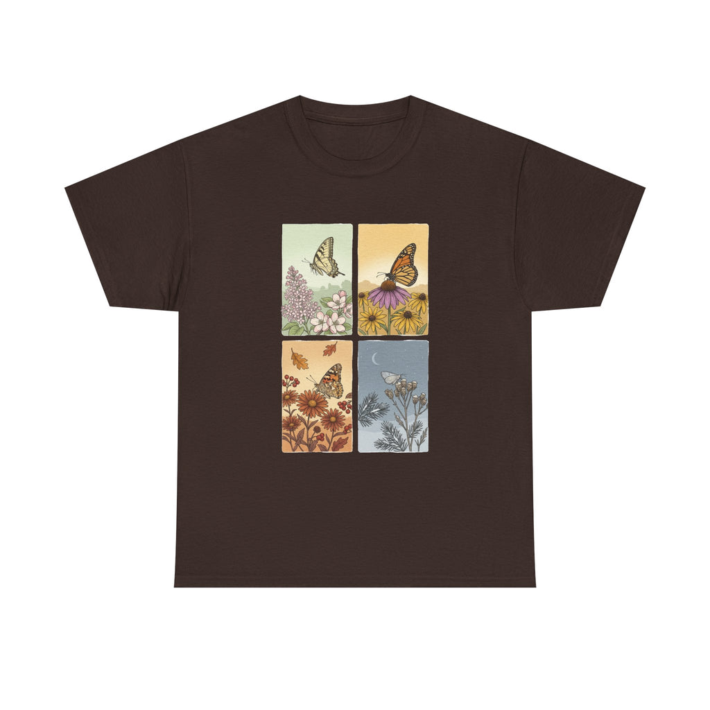 Botanical Butterfly Garden T-Shirt