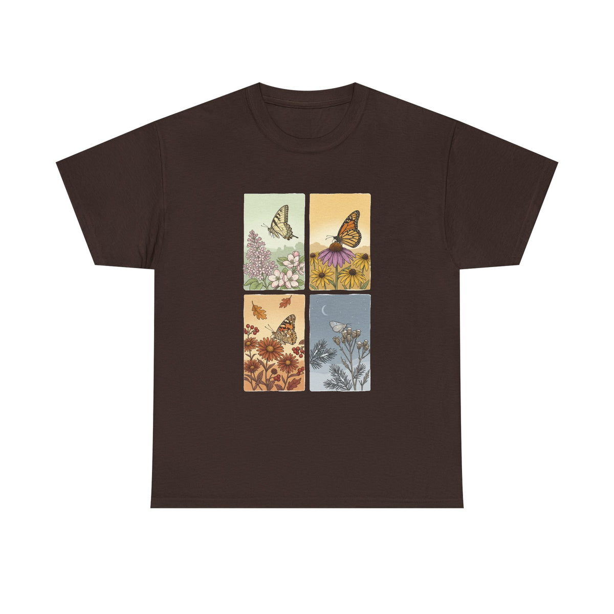 Botanical Butterfly Garden T-Shirt