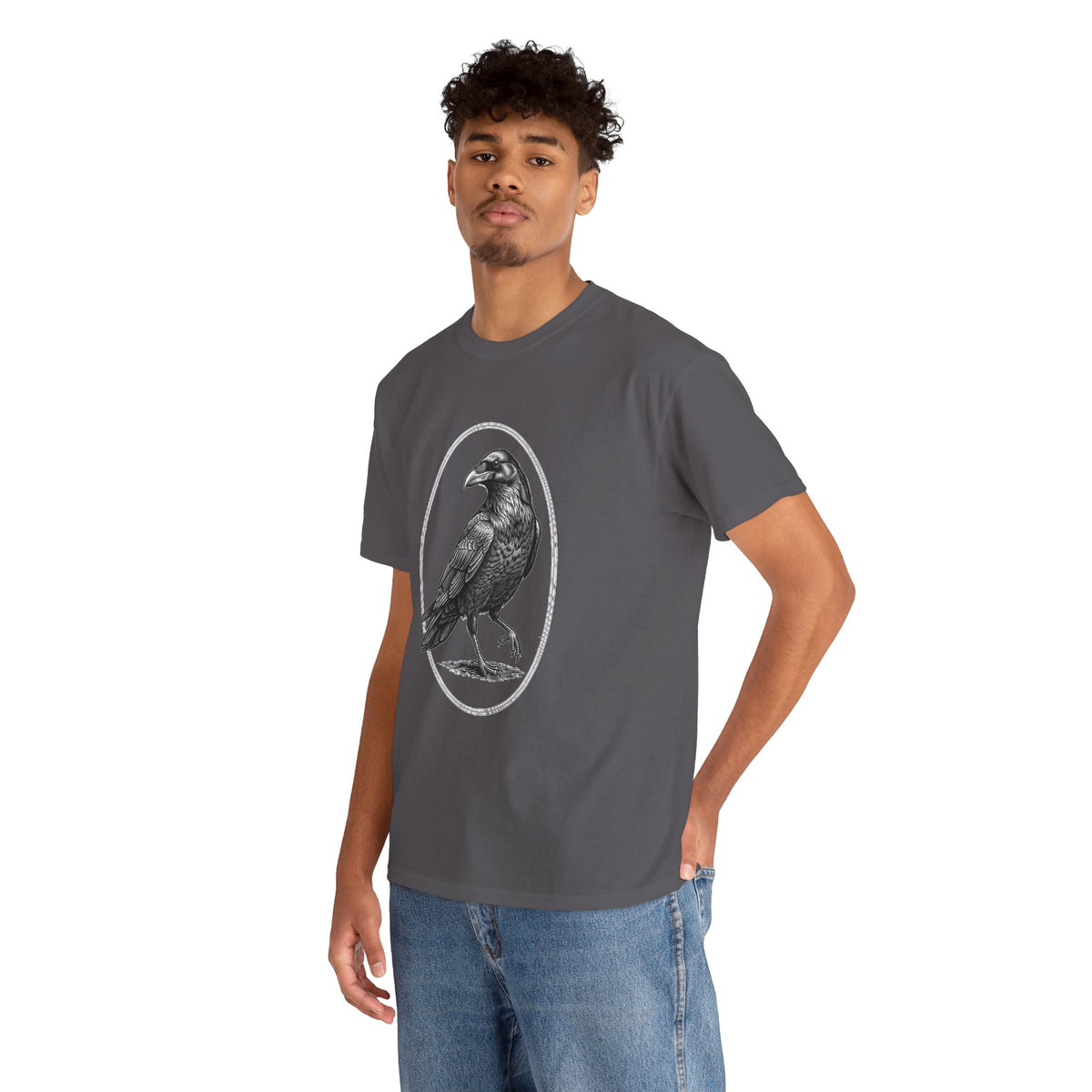 Raven Illustration T-Shirt