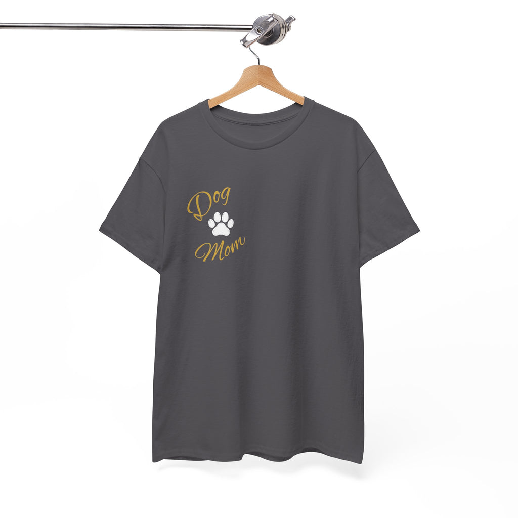Dog Mom Tee, Unisex Heavy Cotton Tee