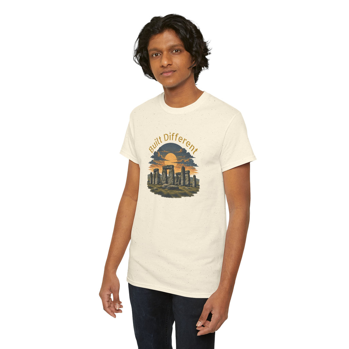 Built Different, Unisex Heavy Cotton Tee