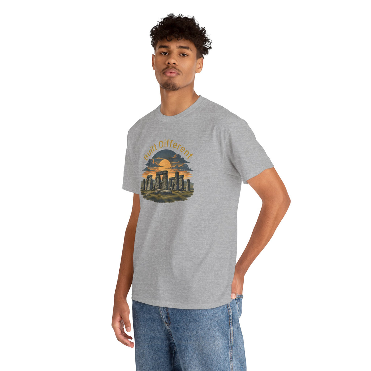 Built Different, Unisex Heavy Cotton Tee