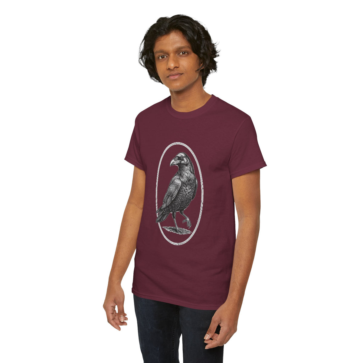 Raven Illustration T-Shirt