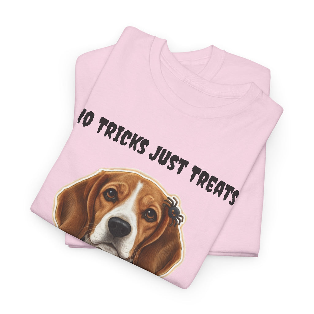 No Tricks Just Treats Beagle Halloween T-Shirt – Stay Weird Goods
