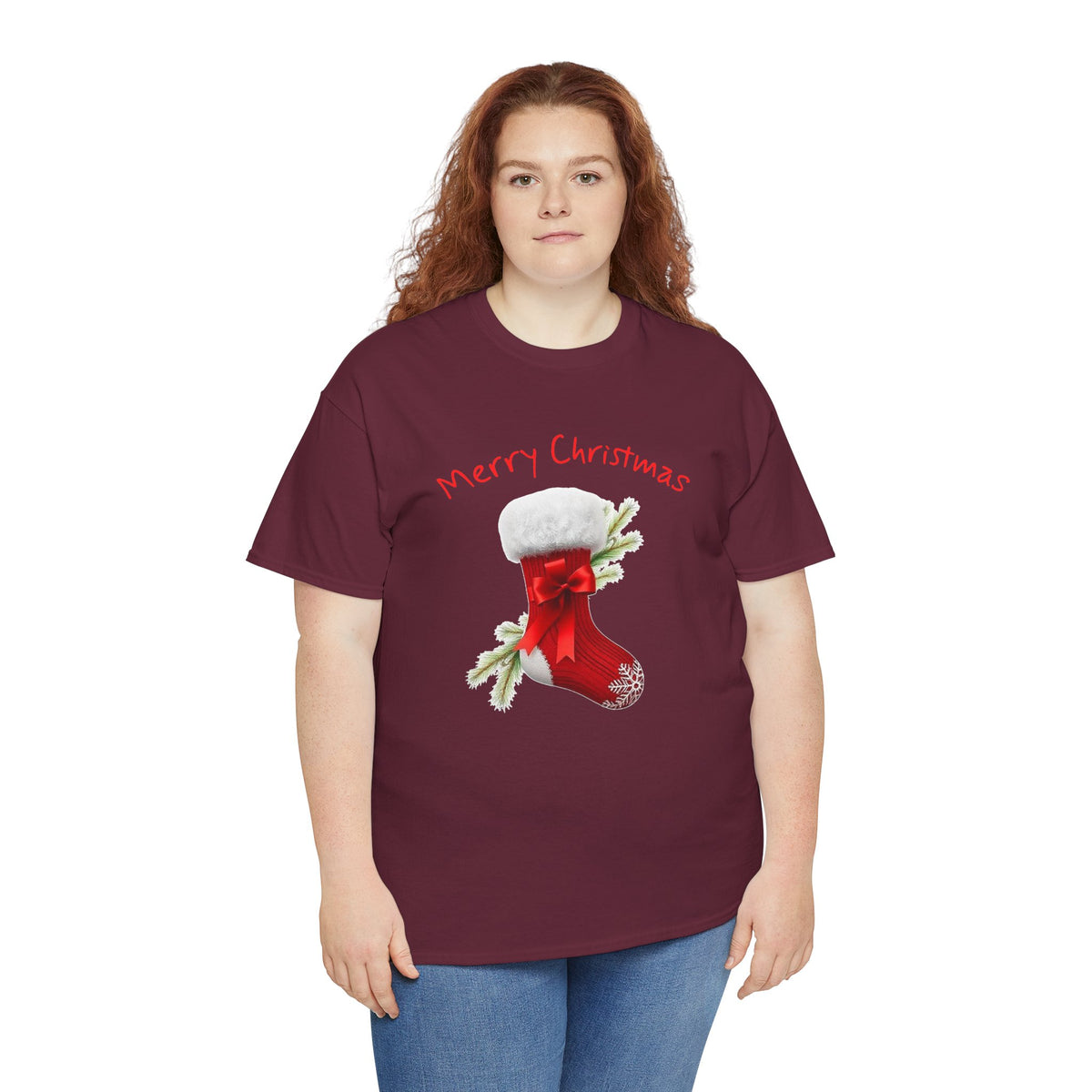 Holiday Stalking, Merry Christmas, Unisex Heavy Cotton Tee