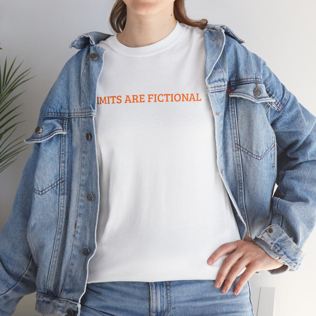 Limits Are Fictional, Motivation, Unisex Heavy Cotton Tee