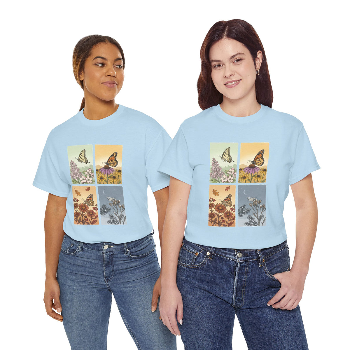 Botanical Butterfly Garden T-Shirt