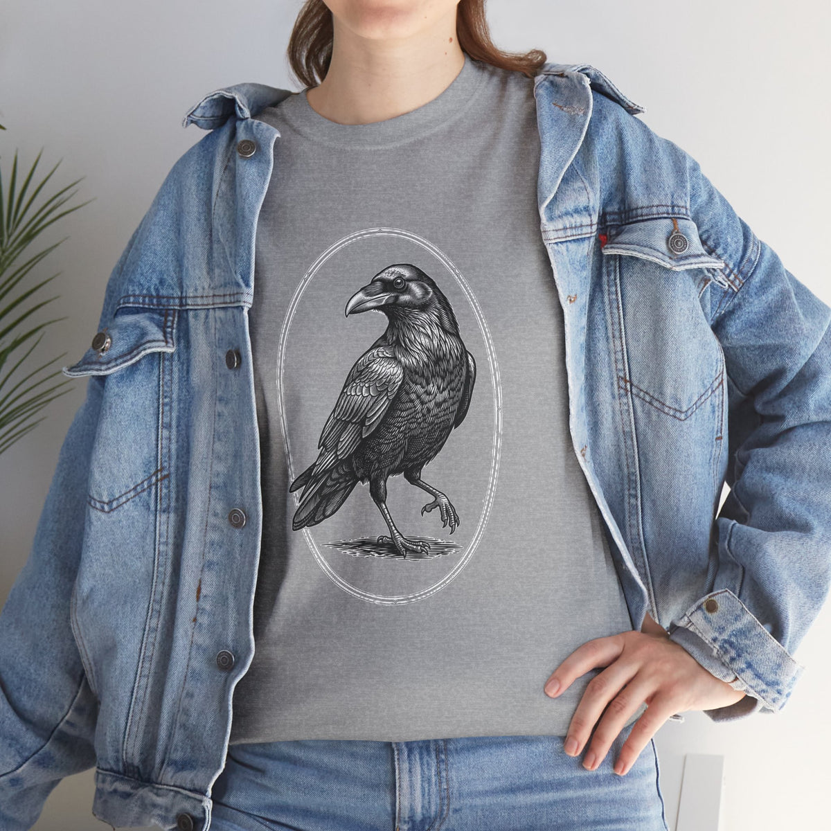 Raven Illustration T-Shirt