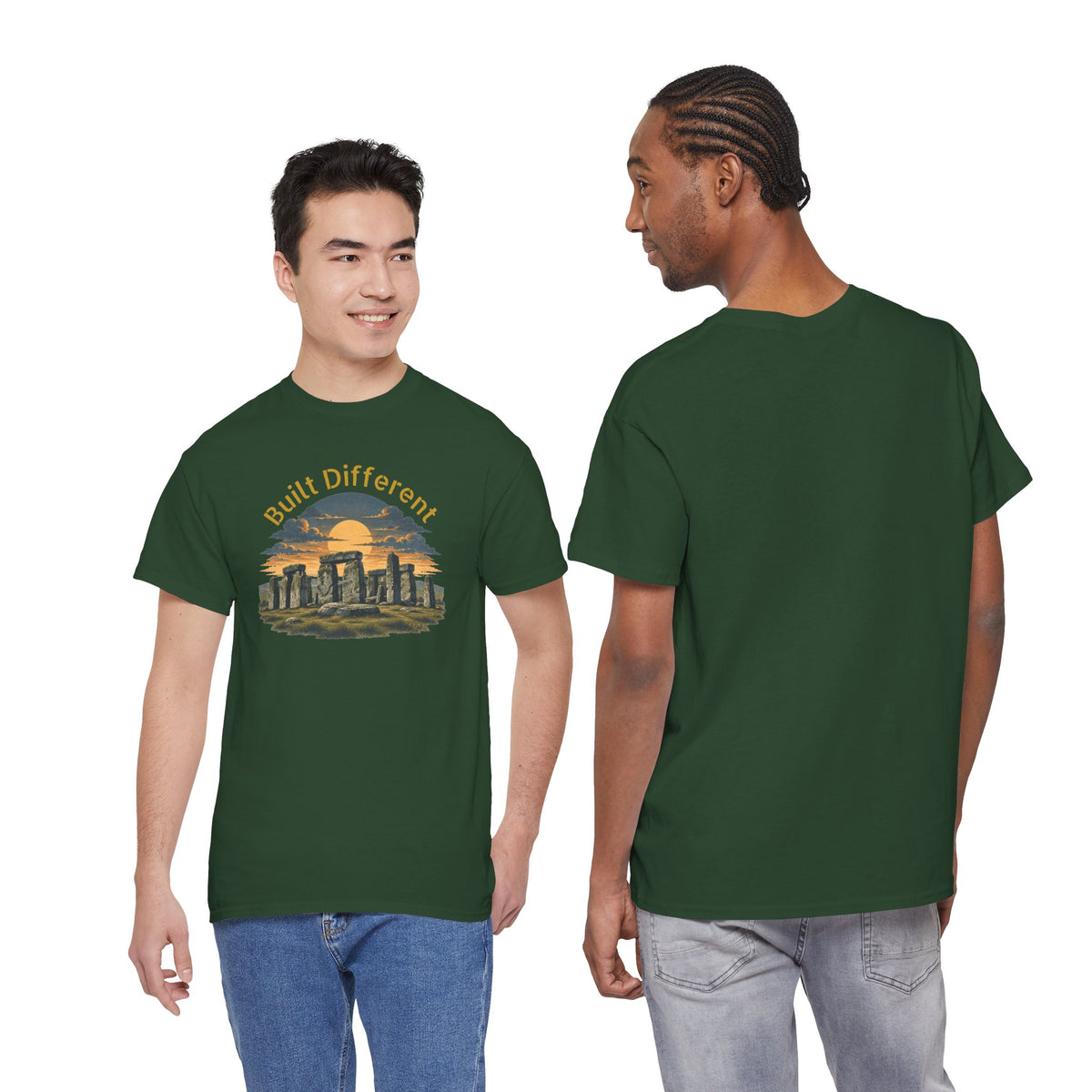 Built Different, Unisex Heavy Cotton Tee