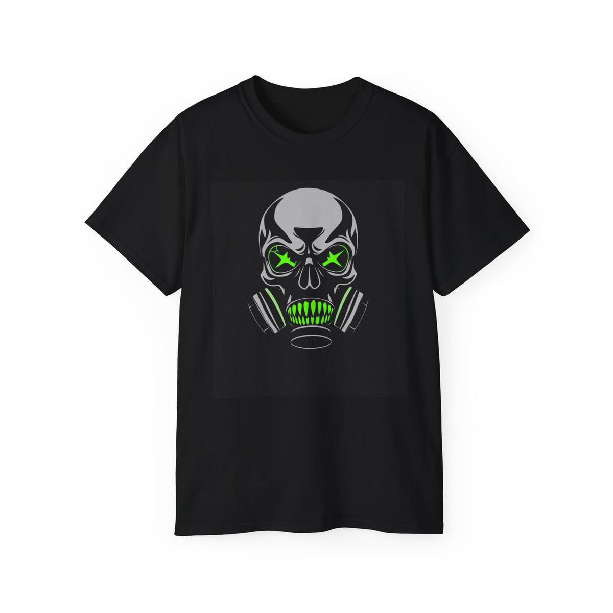 Gas Mask Skull Halloween T-Shirt