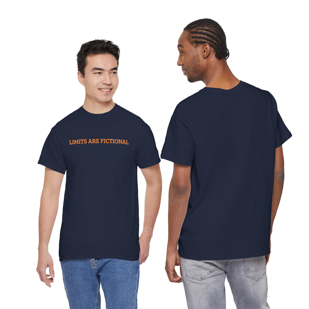 Limits Are Fictional, Motivation, Unisex Heavy Cotton Tee