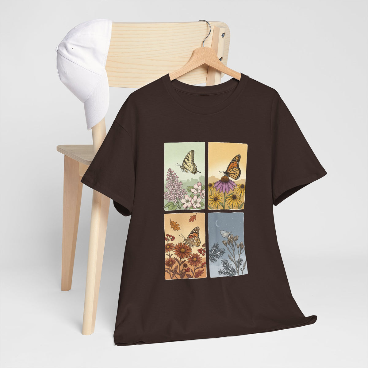 Botanical Butterfly Garden T-Shirt