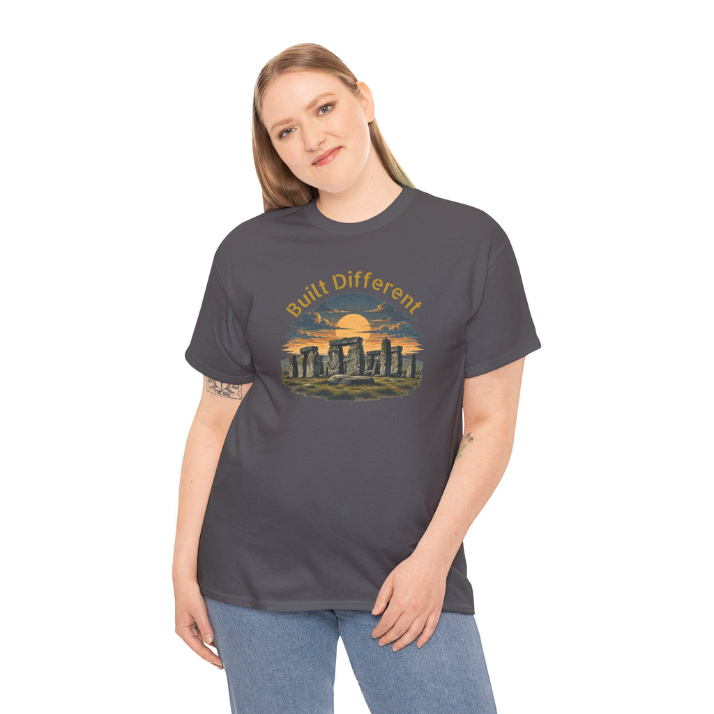 Built Different, Unisex Heavy Cotton Tee