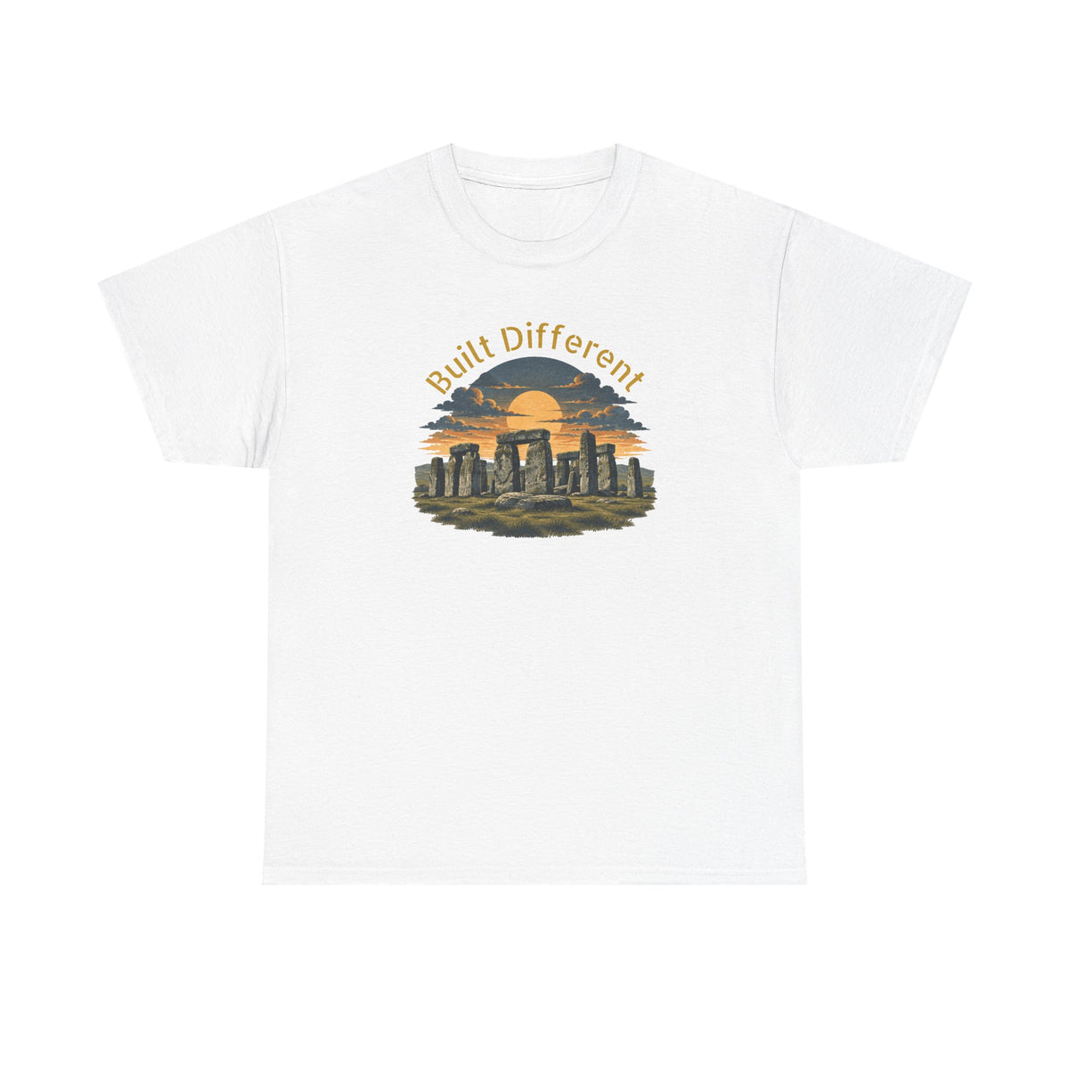 Built Different, Unisex Heavy Cotton Tee