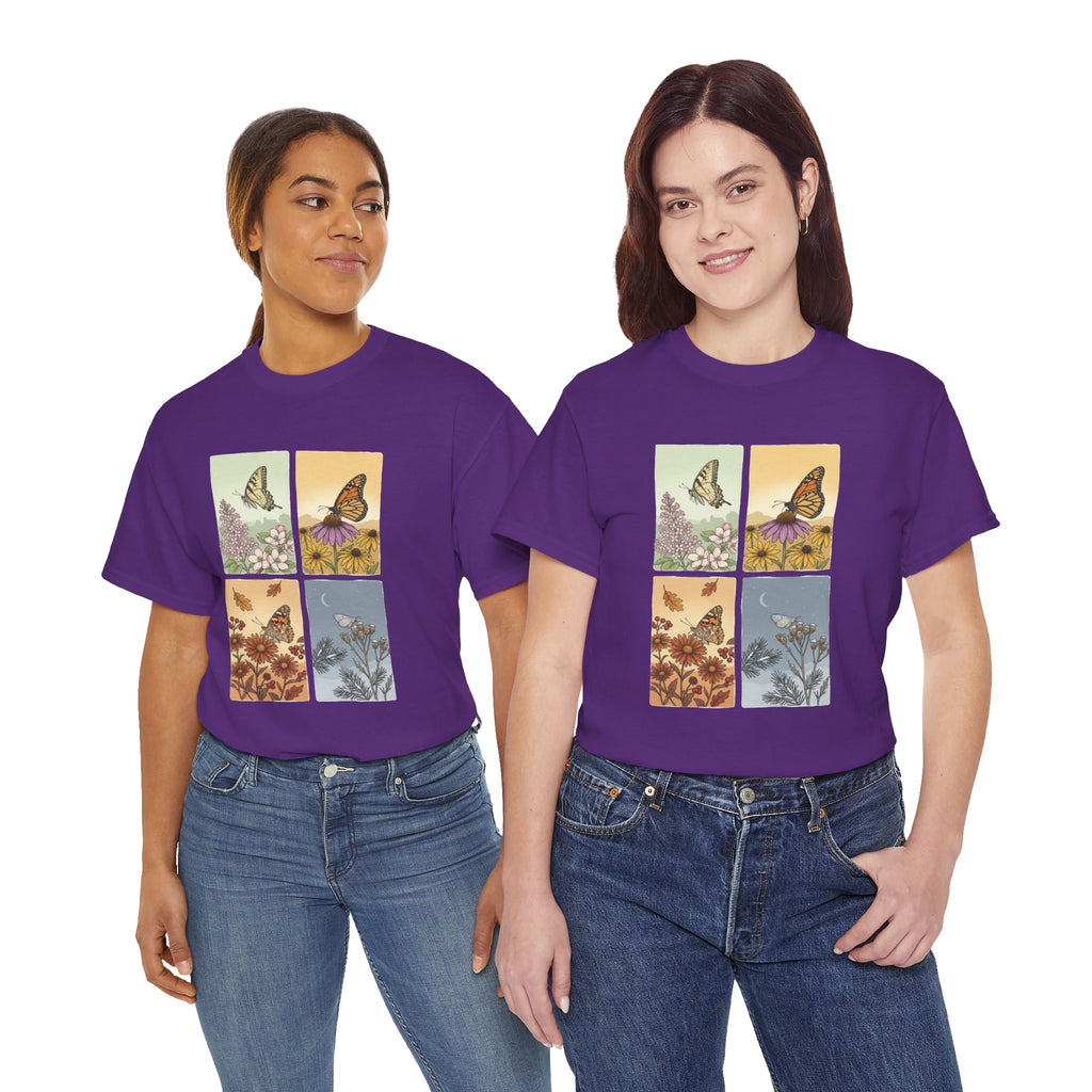 Botanical Butterfly Garden T-Shirt