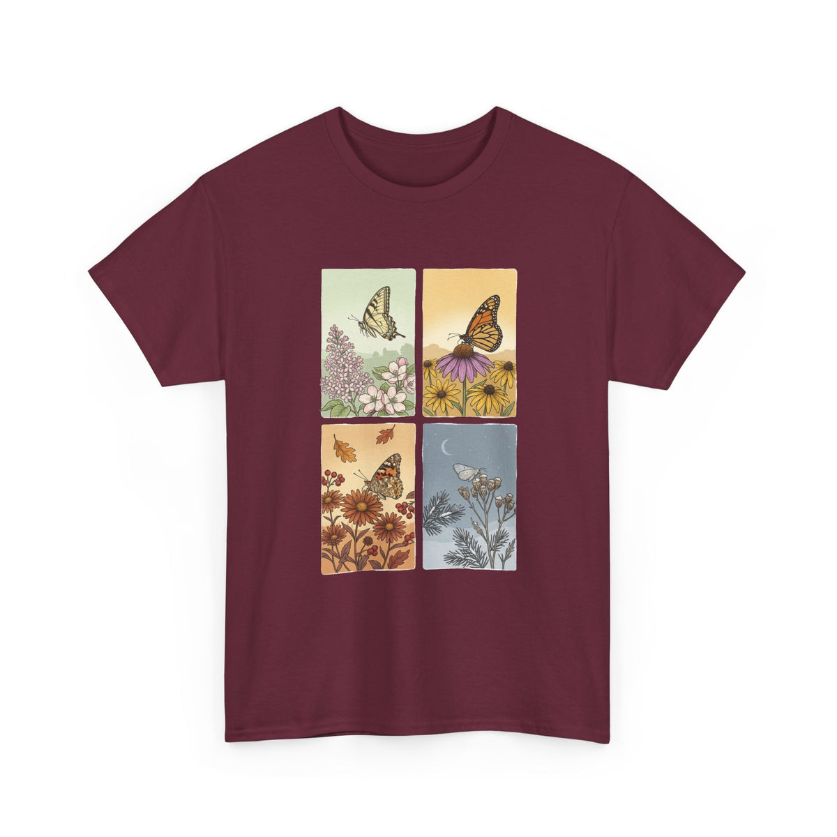Botanical Butterfly Garden T-Shirt